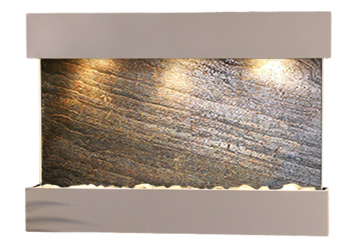 Reflection Creek-Silver Metallic-Green Featherstone