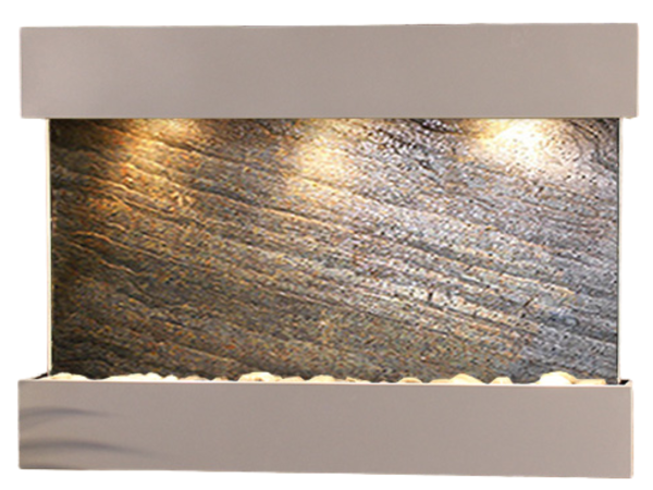 Reflection Creek-Silver Metallic-Green Featherstone