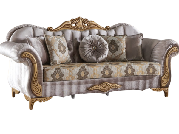 Sultan Traditional Stationary Sofa | 3 Seat Sofa