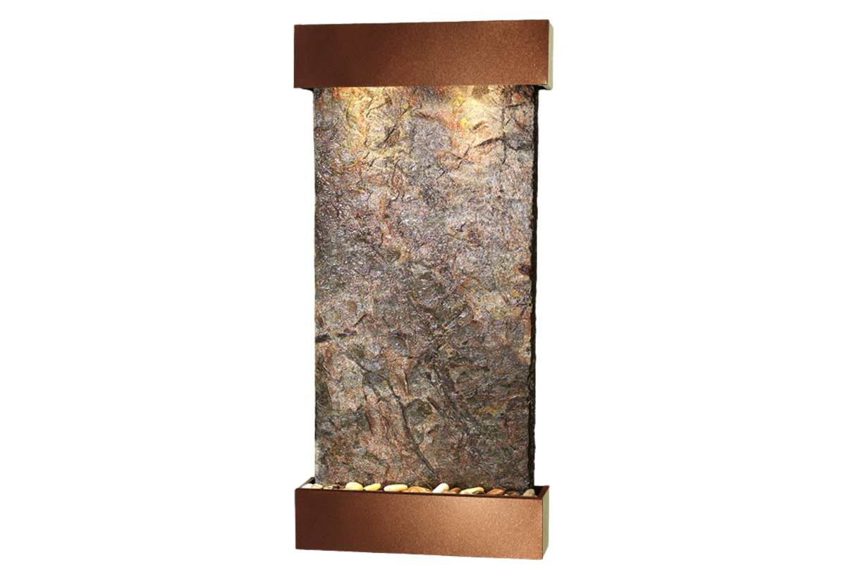 Whispering Creek-Woodland Brown-Green Natural Slate