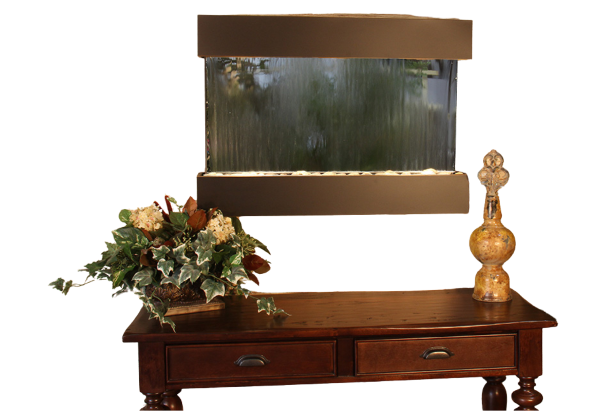 Reflection Creek-Blackened Copper-Silver Mirror
