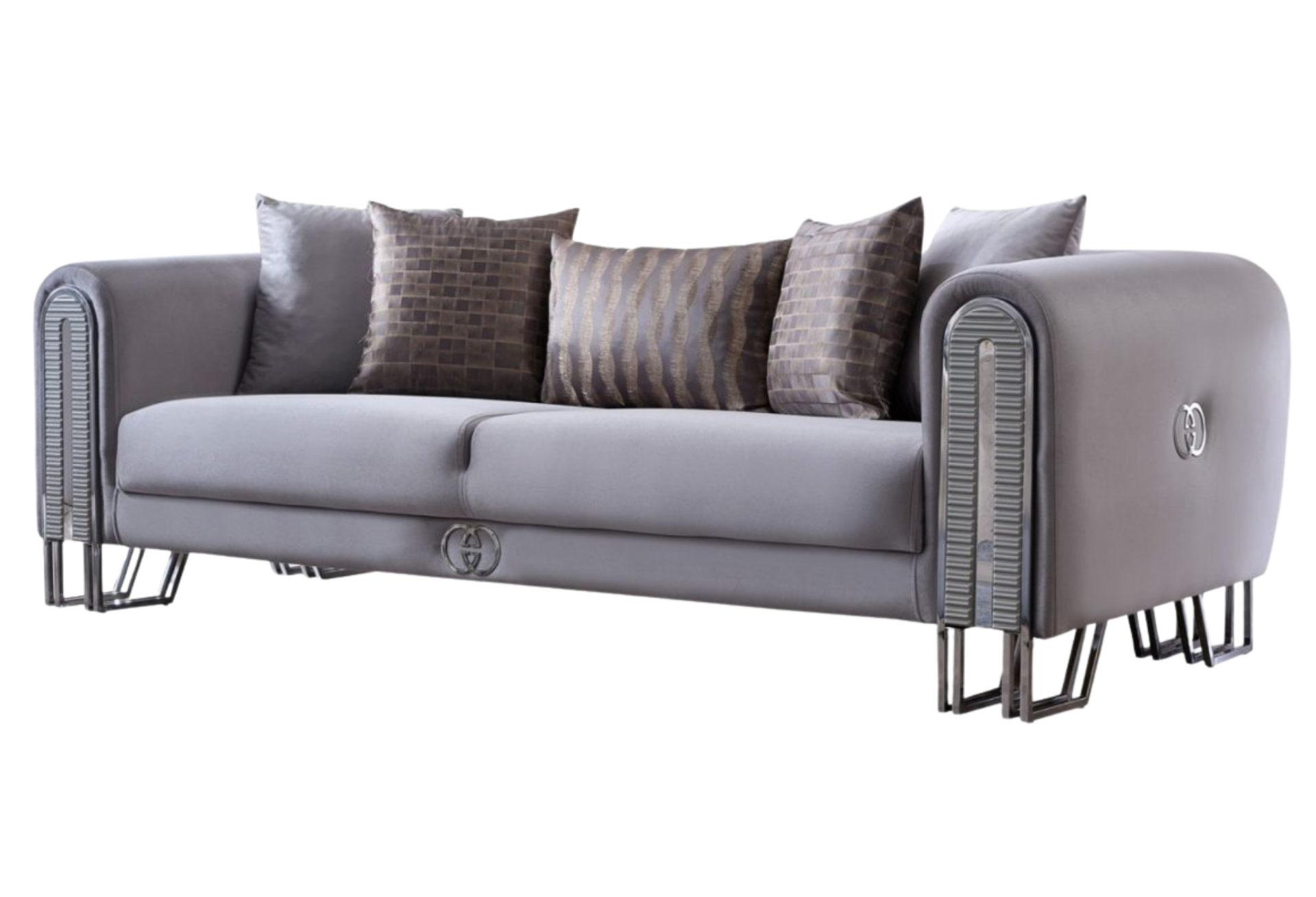 Kapadokya 3 Seat Sofa, Gray