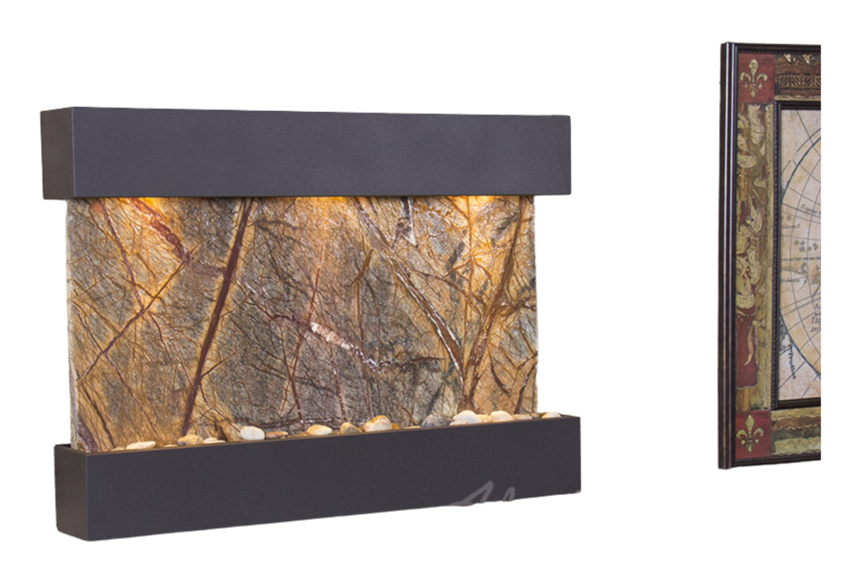Reflection Creek-Antique Bronze-Brown Marble