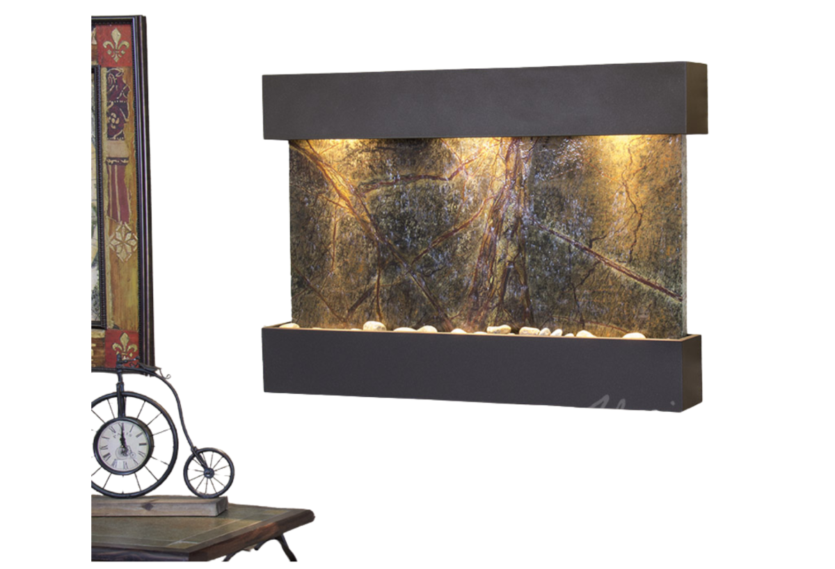 Reflection Creek-Antique Bronze-Green Marble