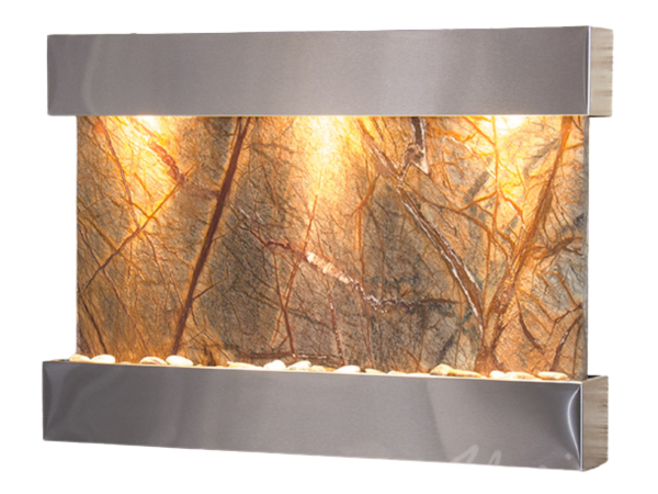 _Reflection Creek-Stainless Steel-Brown Marble
