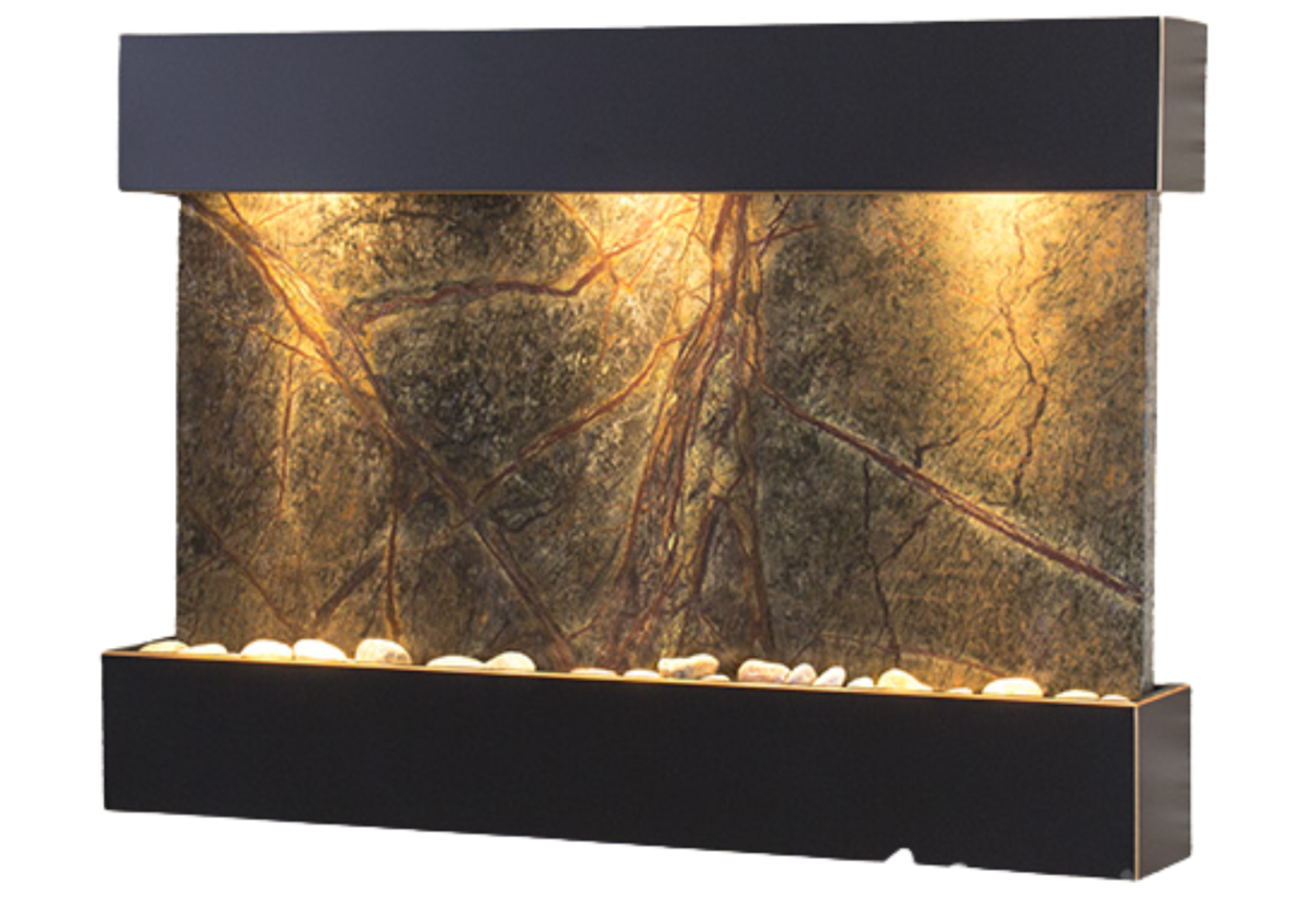 Reflection Creek-Blackened Copper-Green Marble