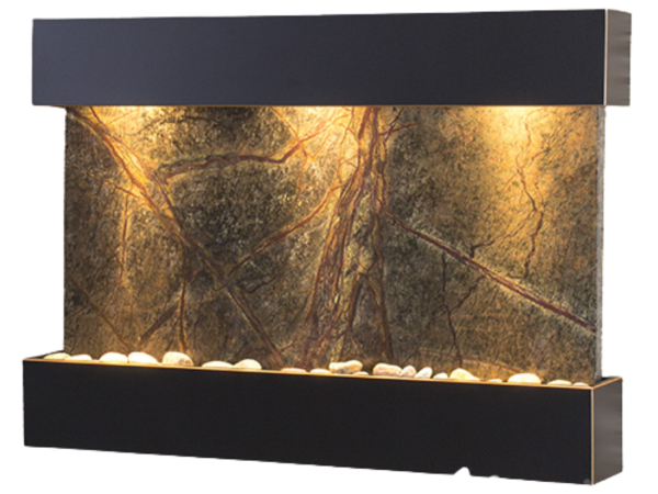 Reflection Creek-Blackened Copper-Green Marble