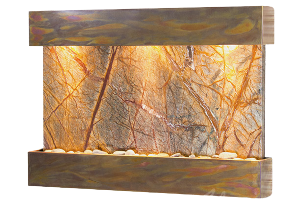 Reflection Creek-Rustic Copper-Brown Marble