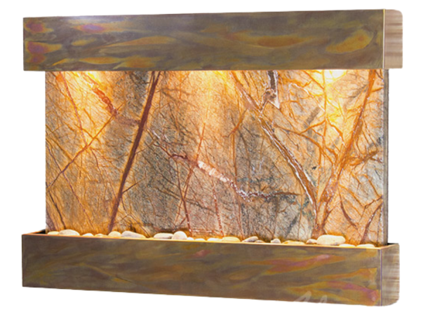 Reflection Creek-Rustic Copper-Brown Marble