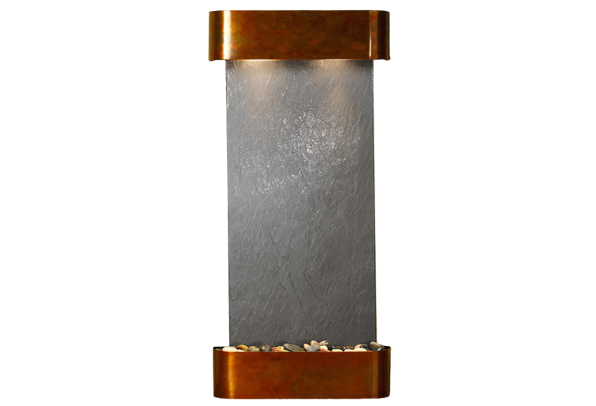 Cascade Springs-Round-Rustic Copper-Black Featherstone