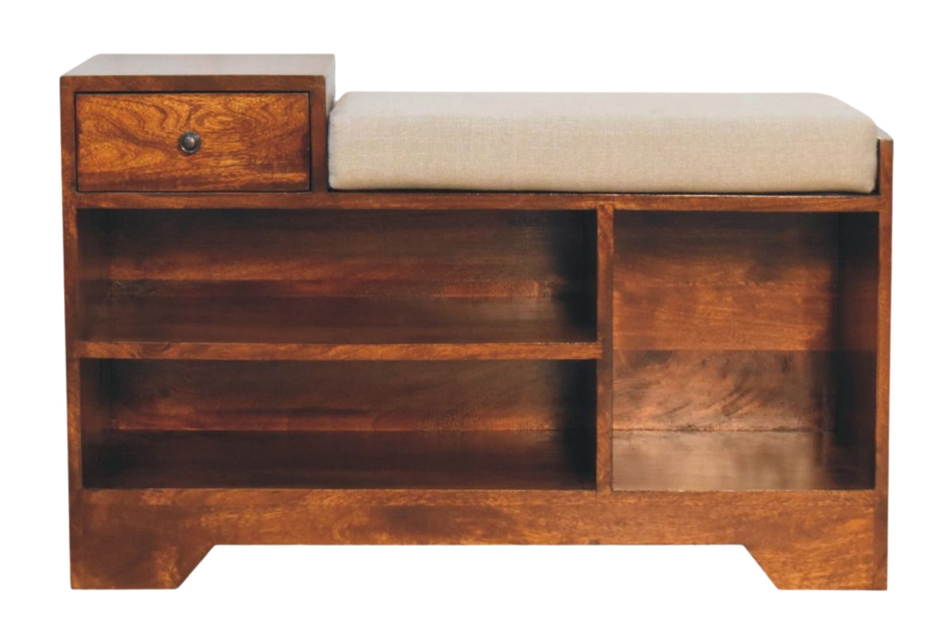 Retreat Chestnut Shoe Bench