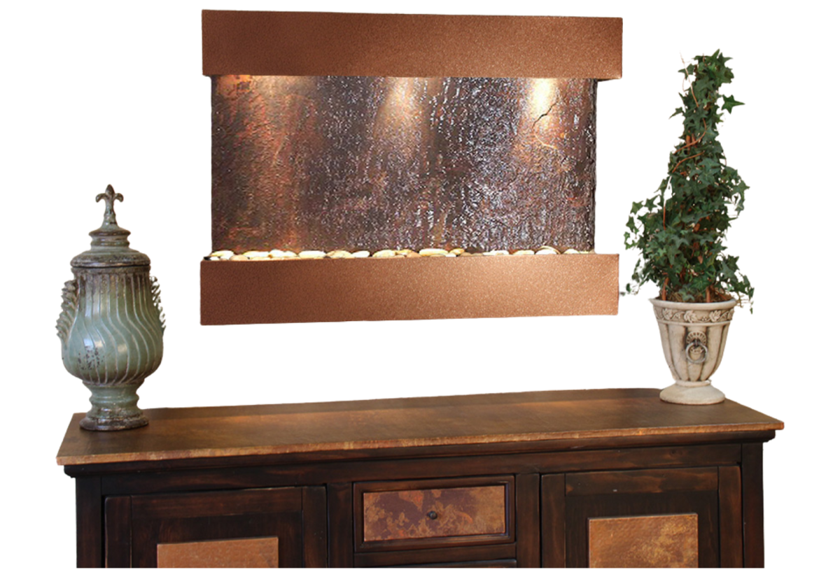 Reflection Creek-Woodland Brown-Multi-Color Natural Slate