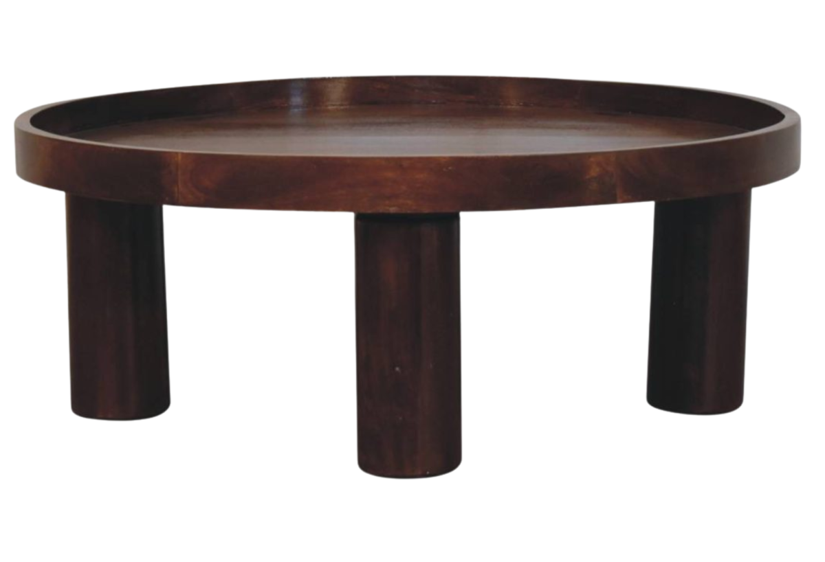 Crescent Chestnut Coffee Table