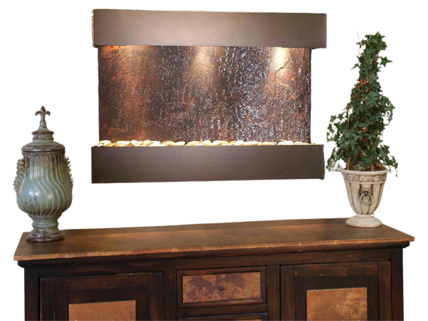 Reflection Creek-Antique Bronze-Multi-Color Natural Slate