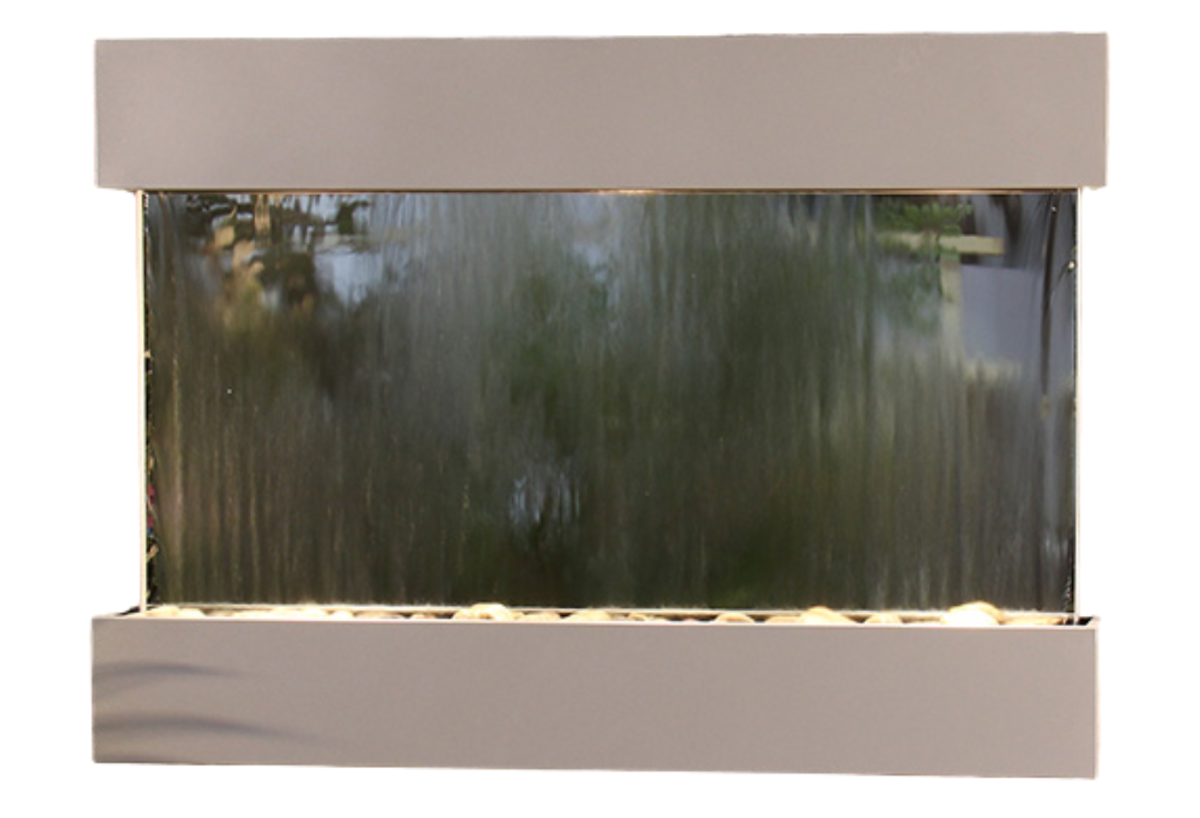 Reflection Creek-Silver Metallic-Silver Mirror