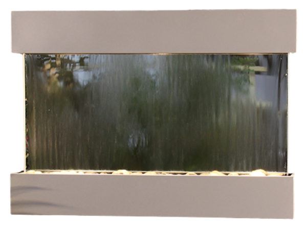 Reflection Creek-Silver Metallic-Silver Mirror