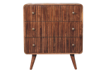 Honey Caramel T-bar Ridged Chest