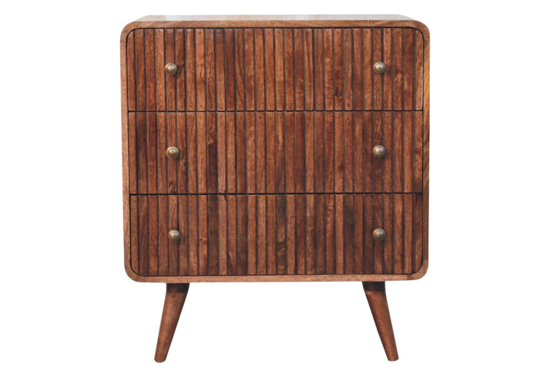 Honey Caramel T-bar Ridged Chest