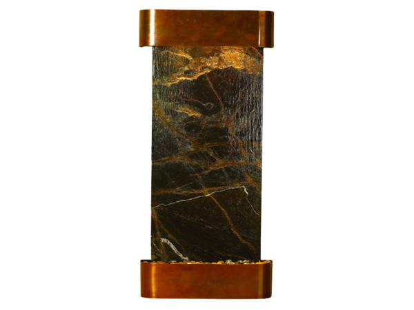 Cascade Springs-Round-Rustic Copper-Green Marble