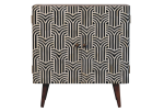 Honey Caramel Edessa Bone Inlay Cabinet