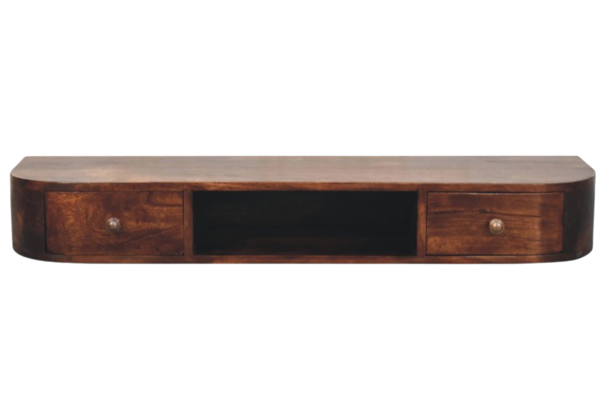 Lunar 2 Drawer Floating Console