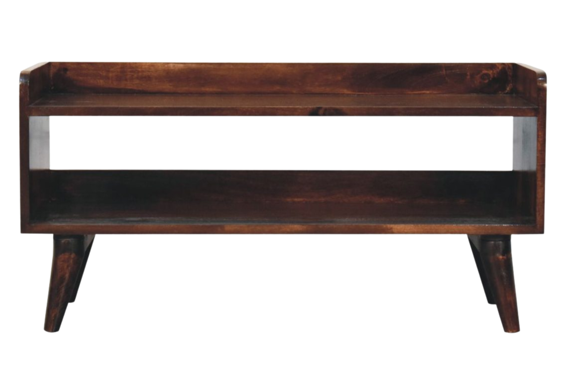 California Walnut Nordic Storage Bench