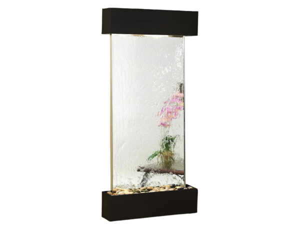 Cascade Springs-Square-Blackened Copper-Silver Mirror