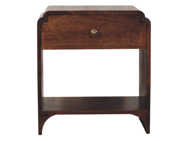 California Walnut Newton Bedside Table