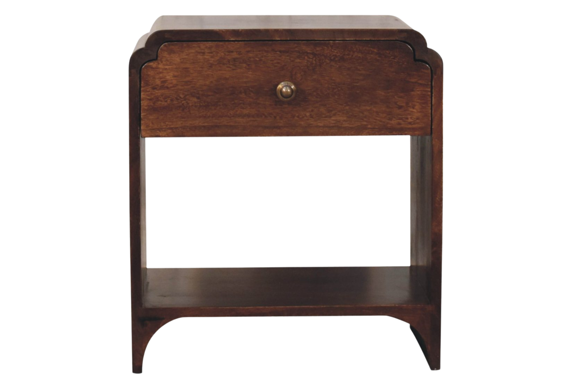 California Walnut Newton Bedside Table
