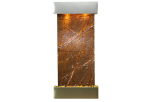 Cascade Springs-Square-Stainless Steel-Brown Marble