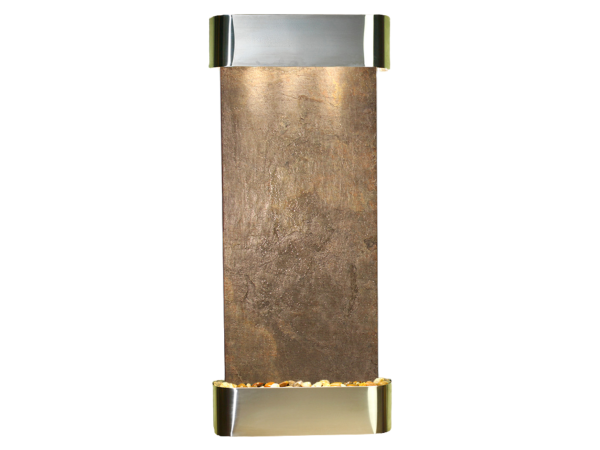 Inspiration Falls-Round-Stainless Steel-Green Featherstone