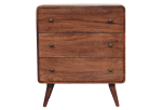 Curved Honey Caramel Chest