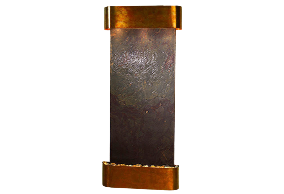 Inspiration Falls-Round-Rustic Copper-Multi-Color Featherstone