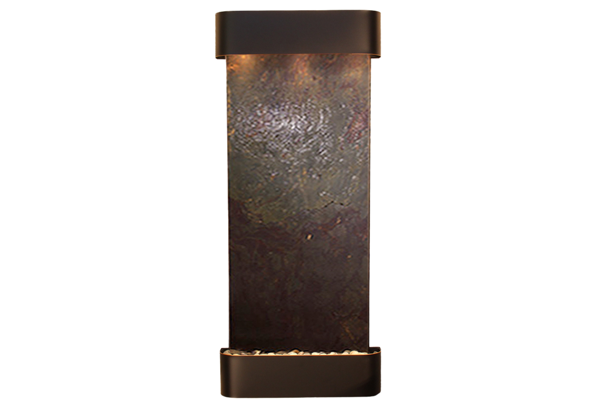 Inspiration Falls-Round-Blackened Copper-Multi-Color Featherstone