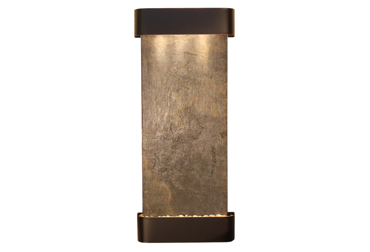 Inspiration Falls-Round-Blackened Copper-Green Featherstone