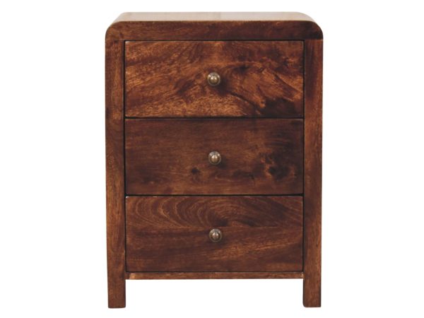 California Walnut Naya Bedside