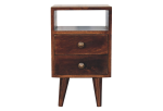 Mini Classic California Walnut Bedside