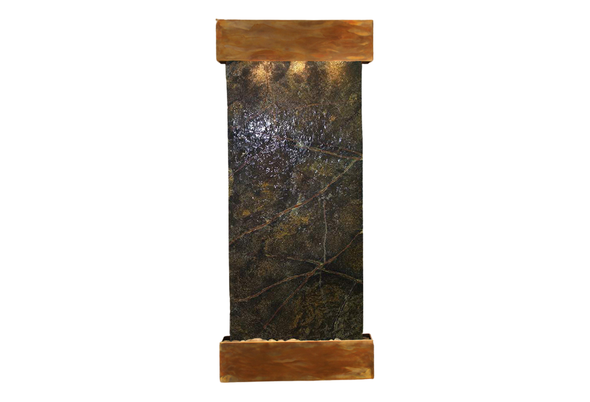 Inspiration Falls-Square-Rustic Copper-Green Marble (1)