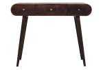 California Walnut Dressing Table with Foldable Mirror