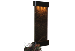 Inspiration Falls-Round-Blackened Copper-Green Marble