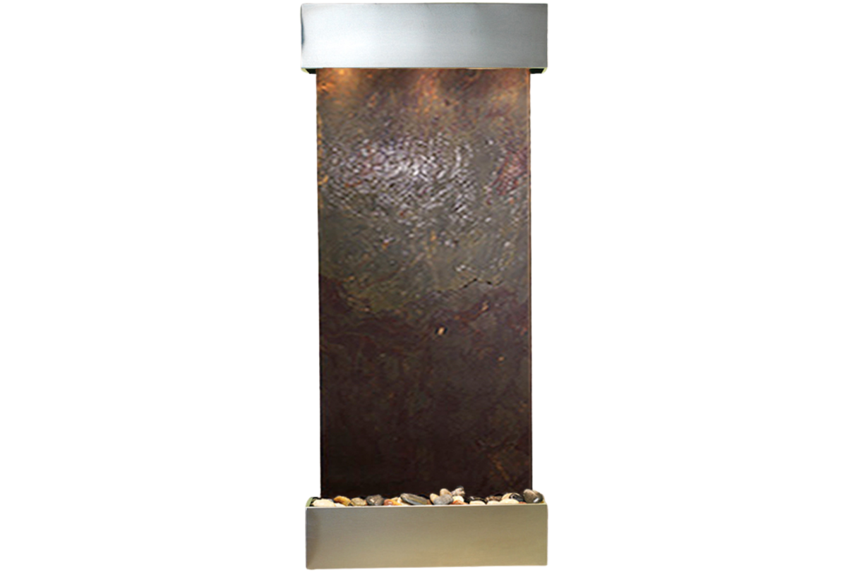 Inspiration Falls-Square-Stainless Steel-Multi-Color Featherstone