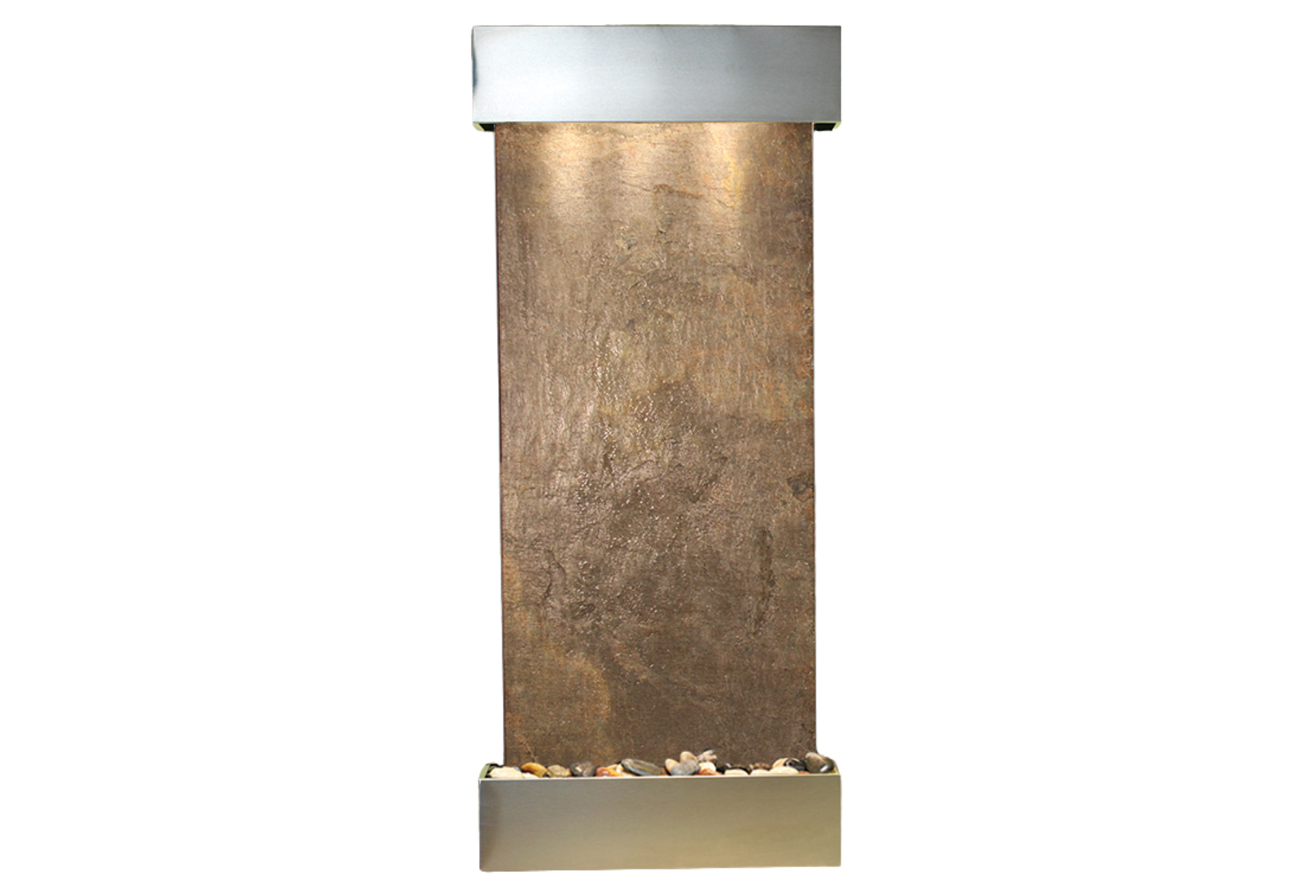 Inspiration Falls-Square-Stainless Steel-Green Featherstone