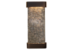 Inspiration Falls-Round-Blackened Copper-Green Natural Slate