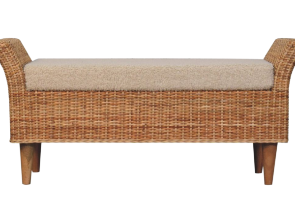 Riviera Woven Bench