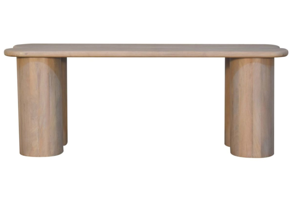 Twin Plank Marble Bench