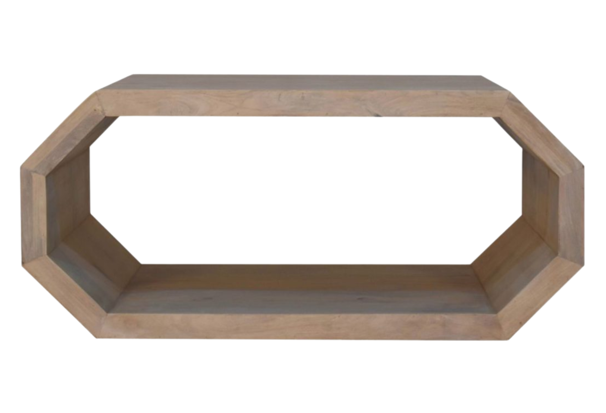 Hexagonal Marble Coffee Table