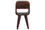 Extra Mini Chestnut Curve Lower Bedside