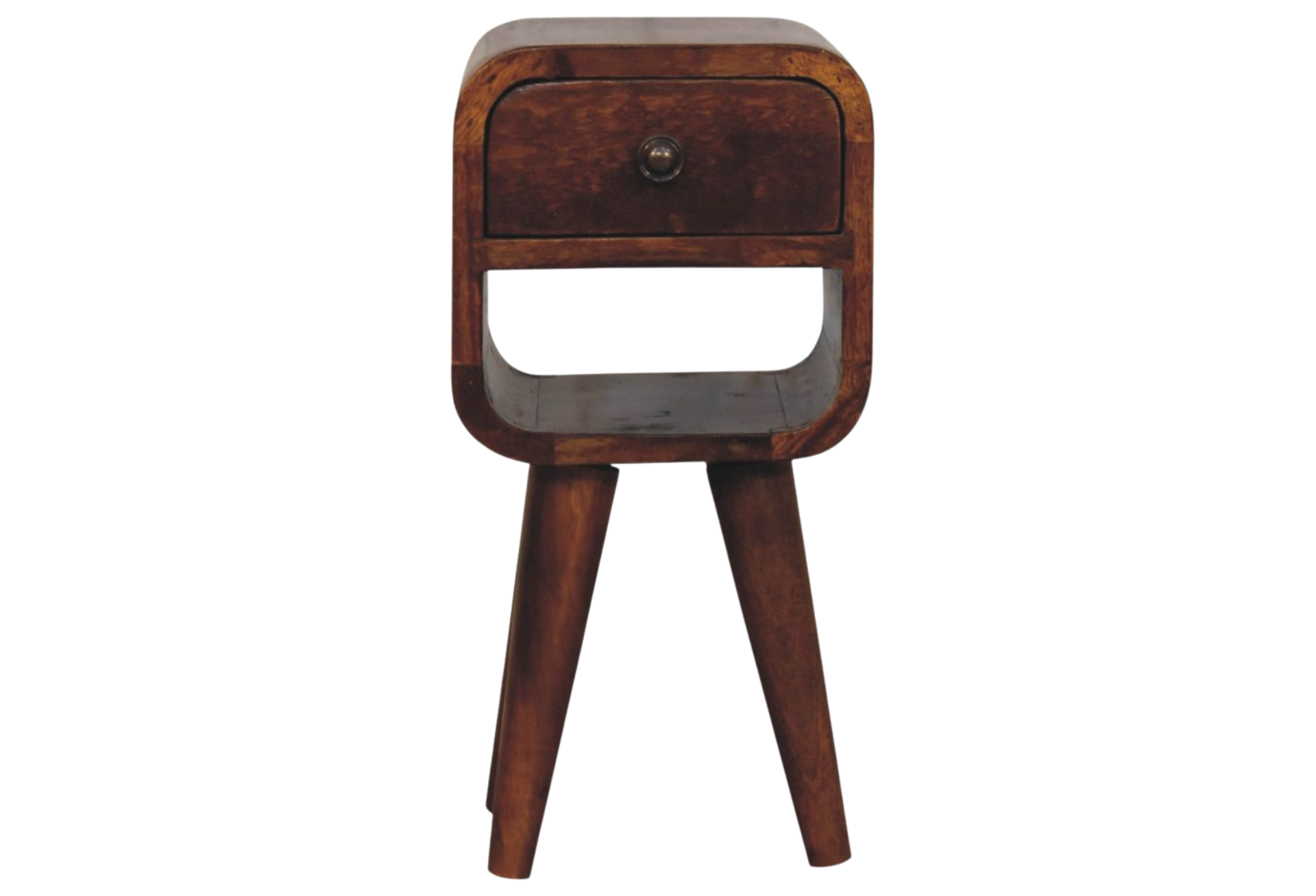 Extra Mini Chestnut Curve Lower Bedside