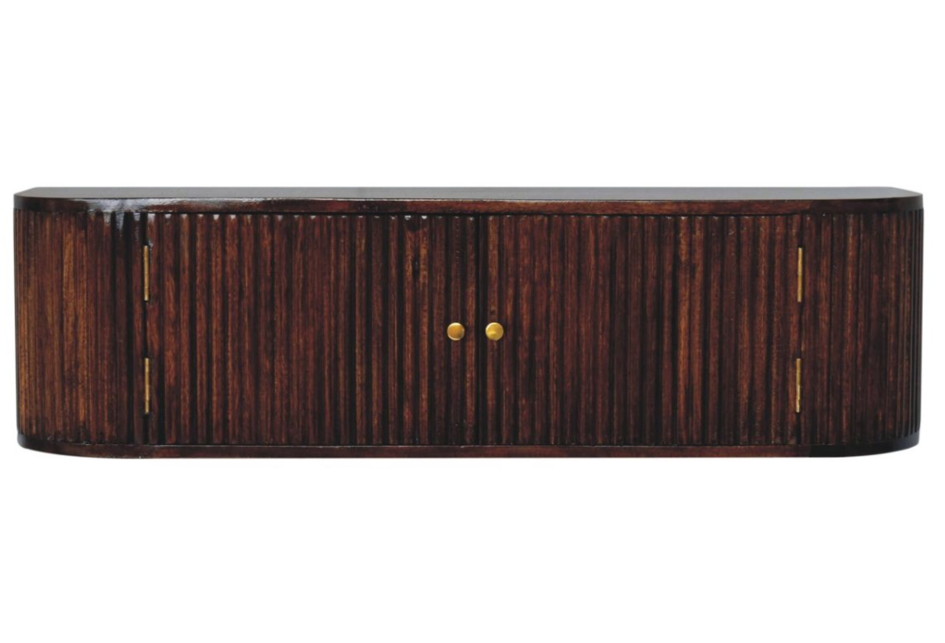 Chunky Chestnut Floating Bedside