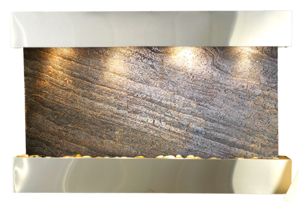 Sunrise Springs-Square-Stainless Steel-Green Featherstone